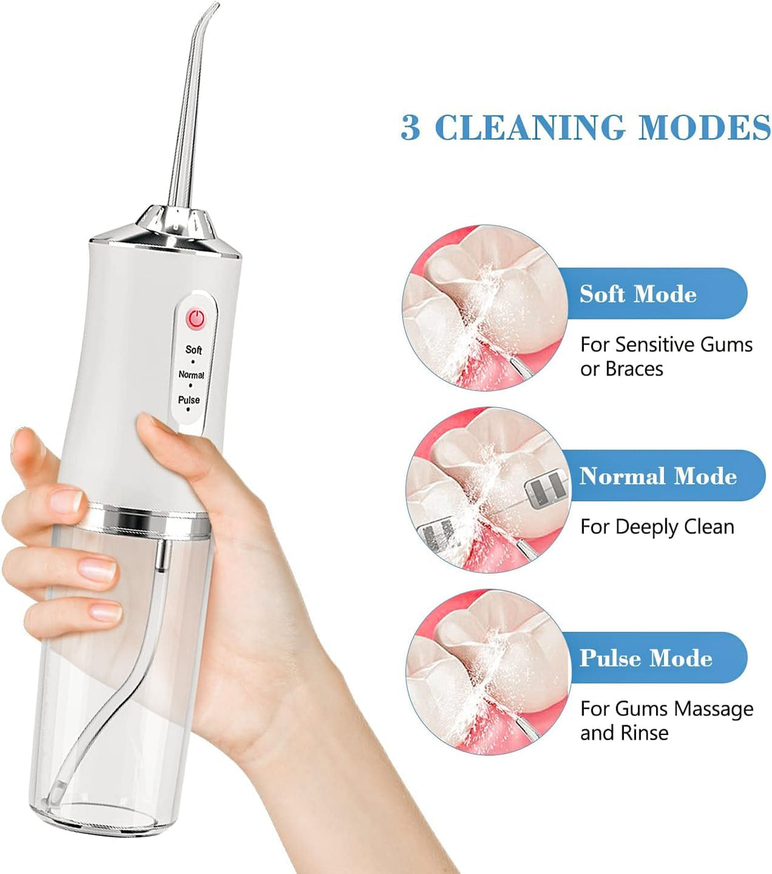 Wireless Portable Oral Irrigator for the Transformation of Your Oral Hygiene Routine: